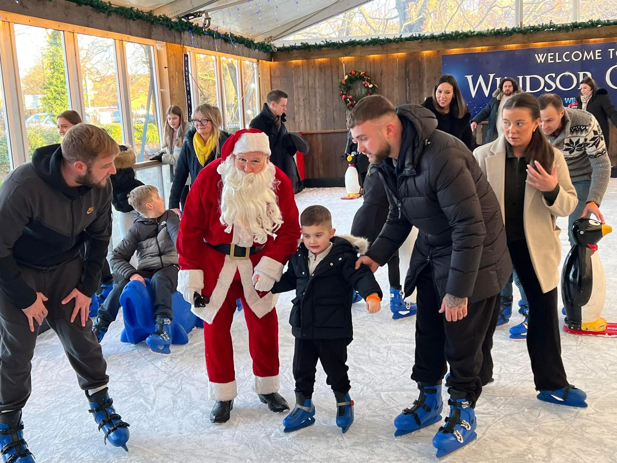 Santa is visiting Windsor On Ice this Christmas!